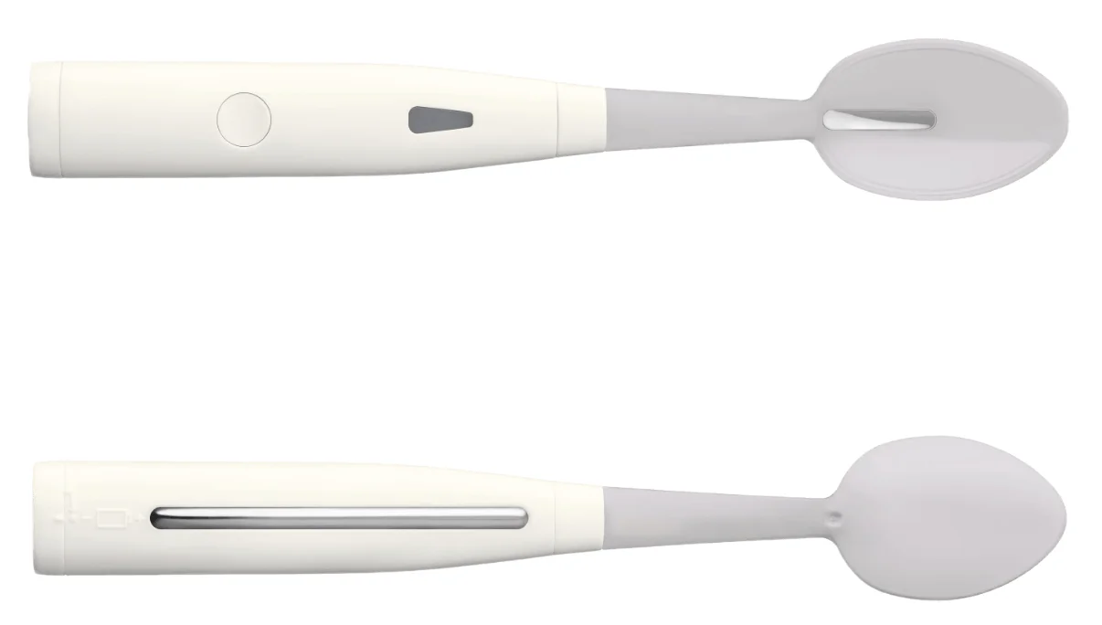 Electric spoon adds salty taste – but no actual salt – to low Electric spoon adds salty taste – but no actual salt – to low